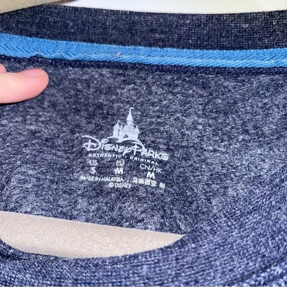 Walt Disney World Navy Blue Mickey Mouse Compass Crewneck Size Small - Picture 4 of 6